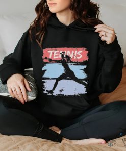 Tennis Lover Retro Color Tennis Player Female Woman Girl Mother 89 Tennis Player Shirt