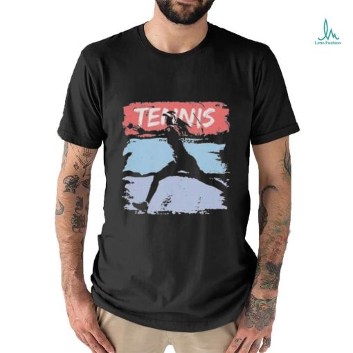 Tennis Lover Retro Color Tennis Player Female Woman Girl Mother 89 Tennis Player Shirt
