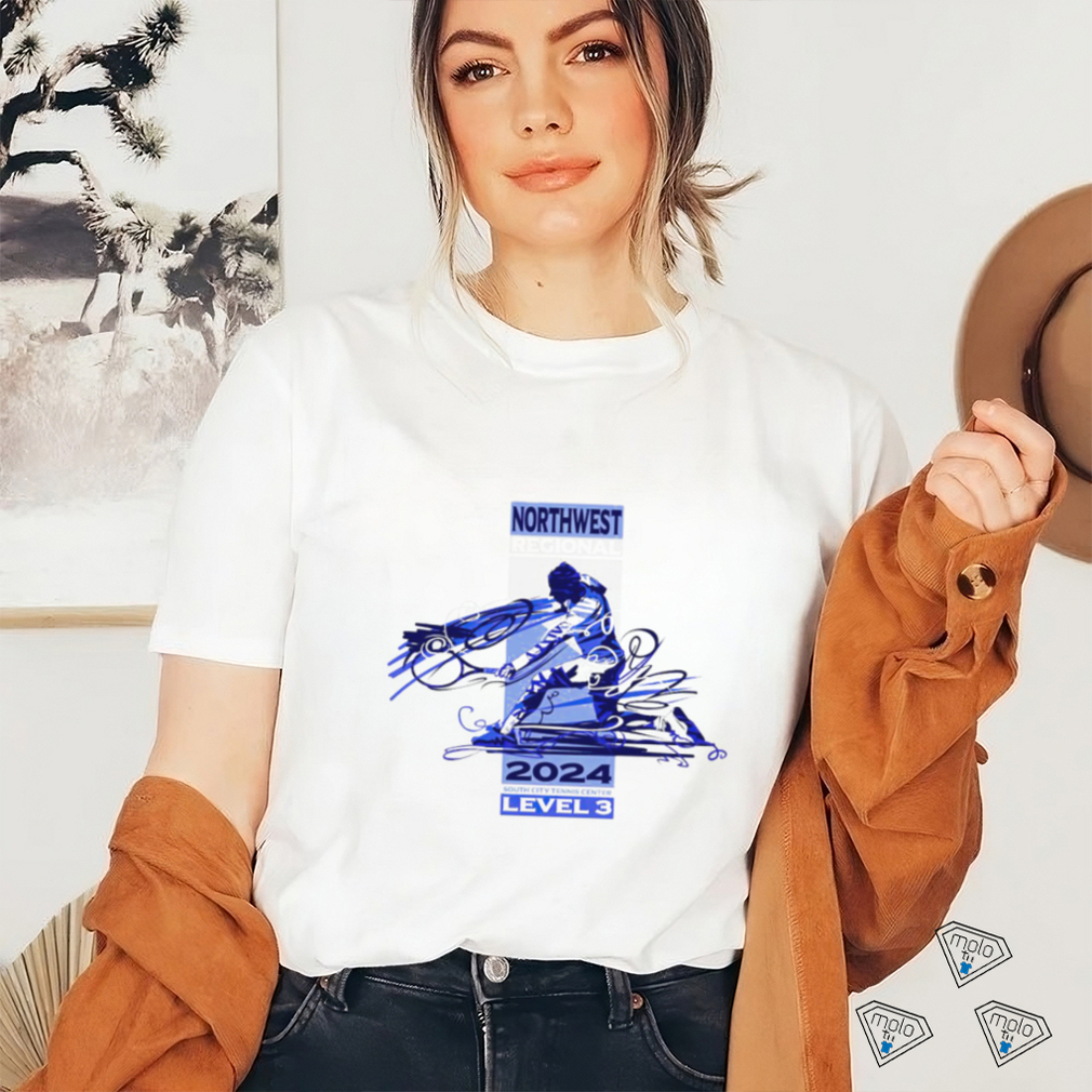 Tennis Silhouette Northwest Regional 2024 South City Tennis Center logo shirt Tennis Silhouette Northwest Regional 2024 South City Tennis Center logo shirt