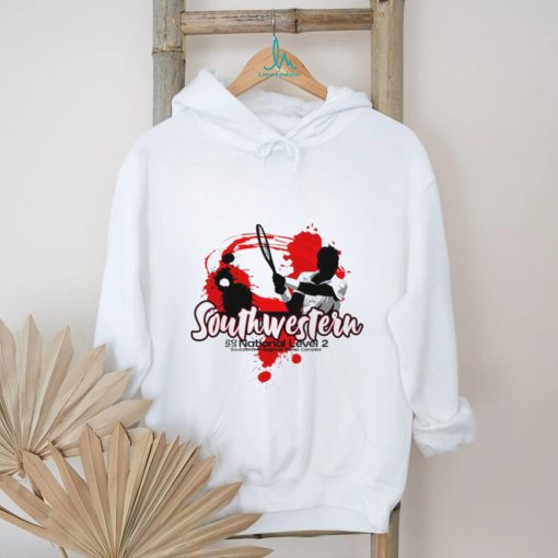 Tennis Tournament Southwestern 2023 National Level 2 Regional Tennis Complex logo shirt