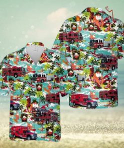 Texas Plano Fire rescue Christmas Hawaiian Shirt Cheap