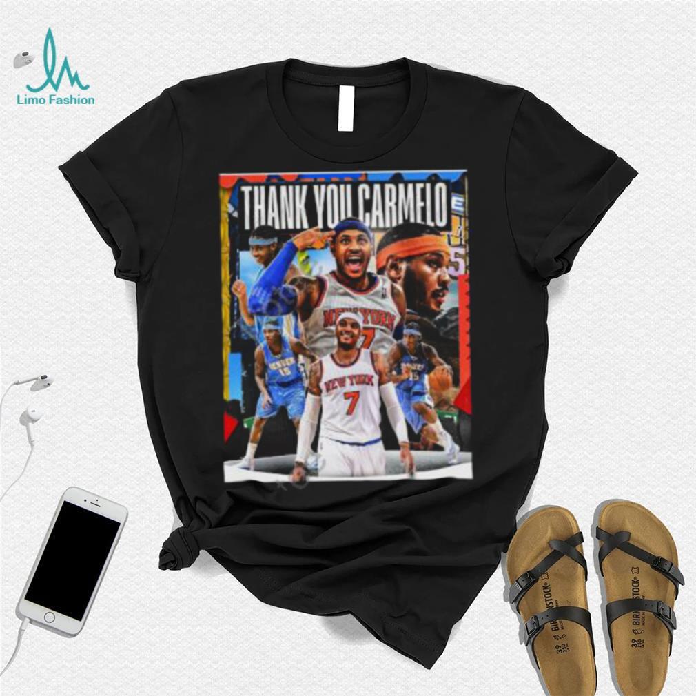 Thank You Carmelo T Shirts Thank You Carmelo T Shirts