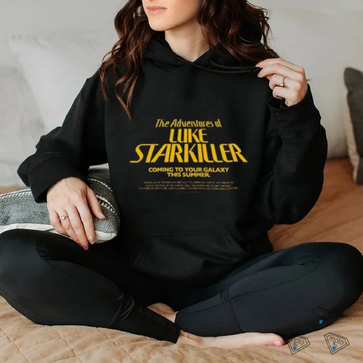 The Adventures of Luke Starkiller’ T shirt