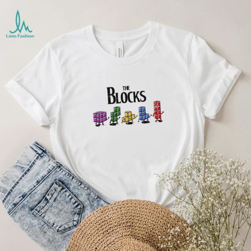 The Blocks retro game Abbey Road shirt
