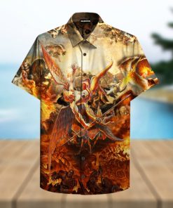 The Fallen Angel Lucifer Hawaiian Shirt