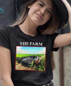 The Farm Melon Man Brand racing car shirt