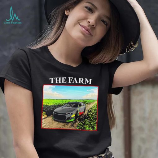 The Farm Melon Man Brand racing car shirt