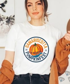 The Lincoln County News 2023 Damariscotta Pumpkinfest Tee shirt