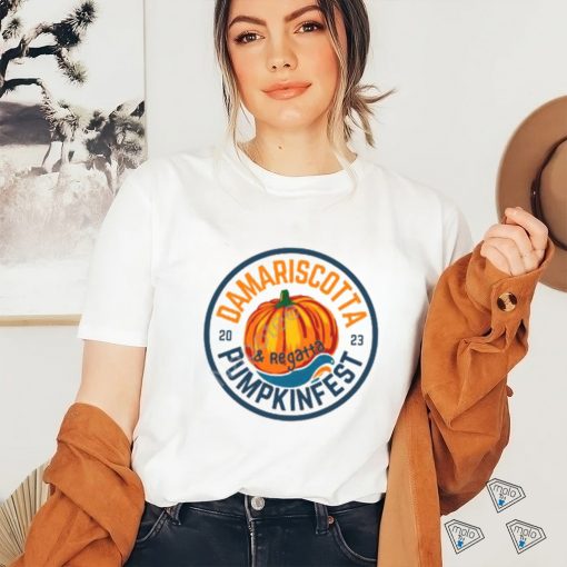 The Lincoln County News 2023 Damariscotta Pumpkinfest Tee shirt