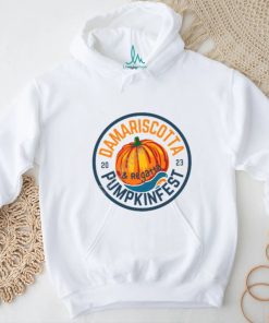 The Lincoln County News 2023 Damariscotta Pumpkinfest Tee shirt