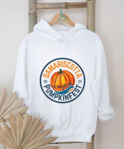 The Lincoln County News 2023 Damariscotta Pumpkinfest Tee shirt