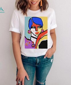 The Other Girl colorful art shirt