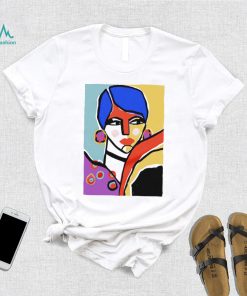 The Other Girl colorful art shirt