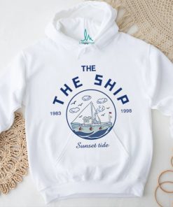The Ship 1983 1998 Sunset tide logo shirt