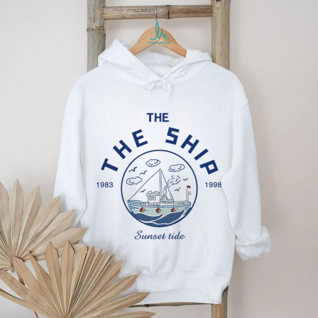 The Ship 1983 1998 Sunset tide logo shirt The Ship 1983 1998 Sunset tide logo shirt