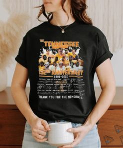 The Tennessee 132 Anniversary 1891 2023 Thank You For The Memories T Shirt