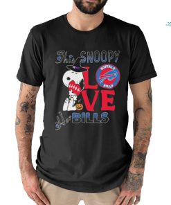 This Snoopy Love Her Buffalo Bills Shirt