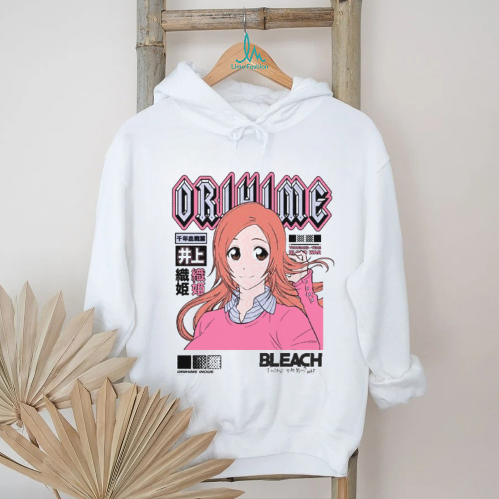 Thousand Year Blood War Orihime Inoue With Kanji T Shirt - Limotees