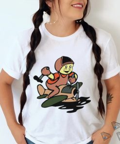 Throw back frog Fixonaut logo shirt