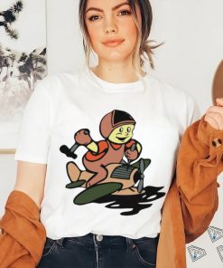 Throw back frog Fixonaut logo shirt