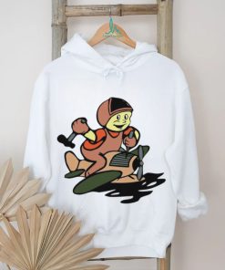 Throw back frog Fixonaut logo shirt