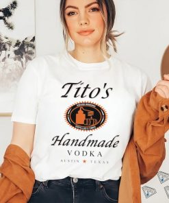 Tito’s Handmade Vodka Austin Texas logo shirt