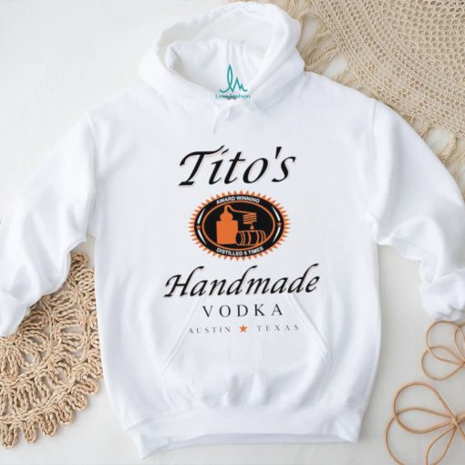 Tito’s Handmade Vodka Austin Texas logo shirt
