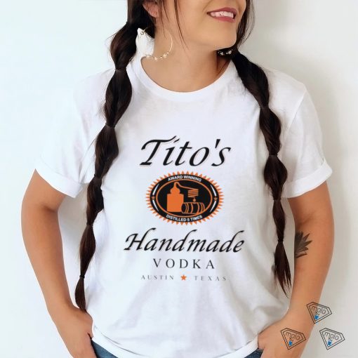 Tito’s Handmade Vodka Austin Texas logo shirt