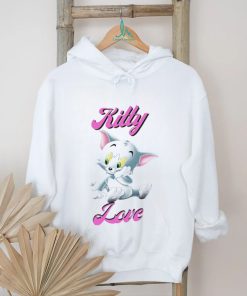 Tom Kitty Love cartoon shirt