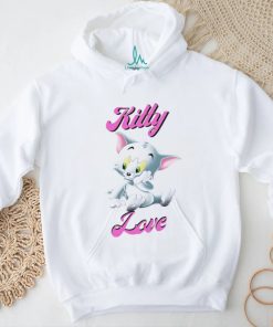 Tom Kitty Love cartoon shirt