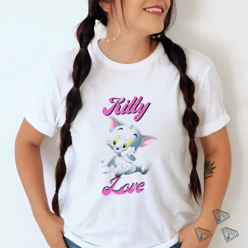 Tom Kitty Love cartoon shirt