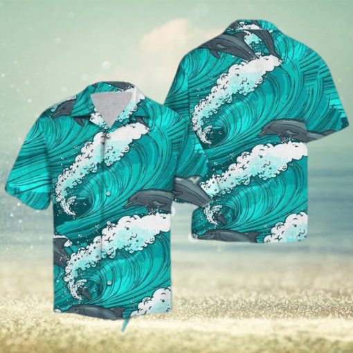 Top Dolphin Hawaiian Shirt