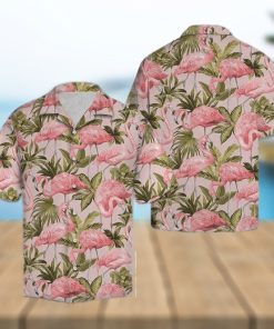 Top Flamingo Hawaiian Shirt