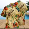 Top Guitar Hawaiian Shirts