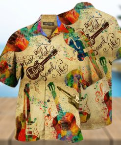 Top Guitar Hawaiian Shirt