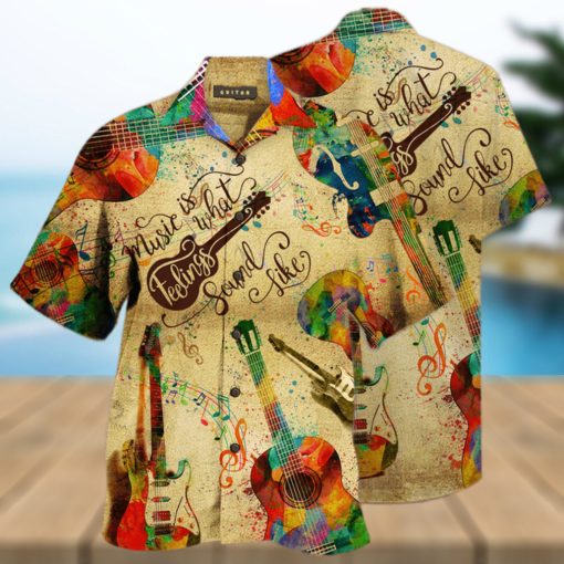 Top Guitar Hawaiian Shirt