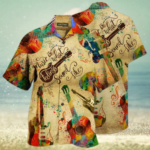 Top Guitar Hawaiian Shirt