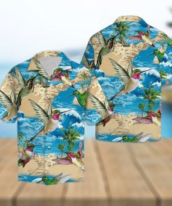 Top Hummingbird Hawaiian Shirt