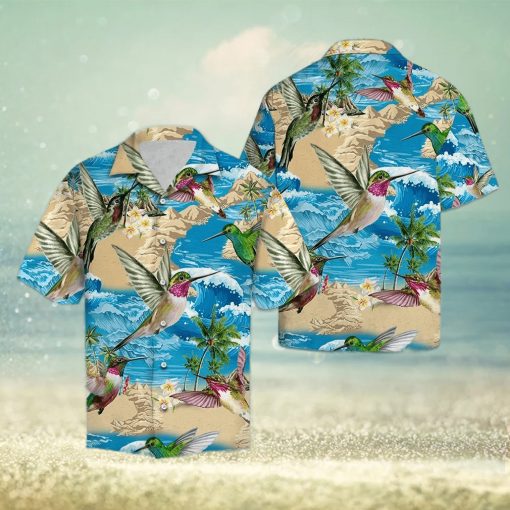 Top Hummingbird Hawaiian Shirt