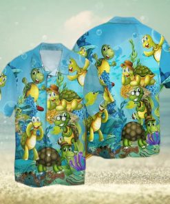 Top Turtle Beach Hawaiian Shirts Unisex