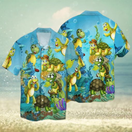 Top Turtle Beach Hawaiian Shirts Unisex