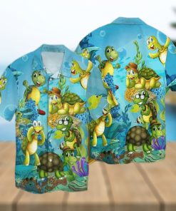 Top Turtle Beach Hawaiian Shirts Unisex