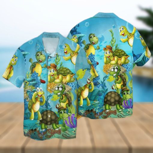 Top Turtle Beach Hawaiian Shirts Unisex