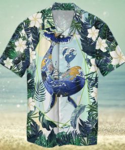 Top Whale Hawaiian Shirt