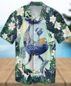 Top Whale Hawaiian Shirt