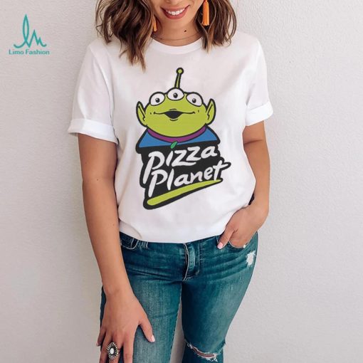 Toy story pizza planet aliens parody shirt