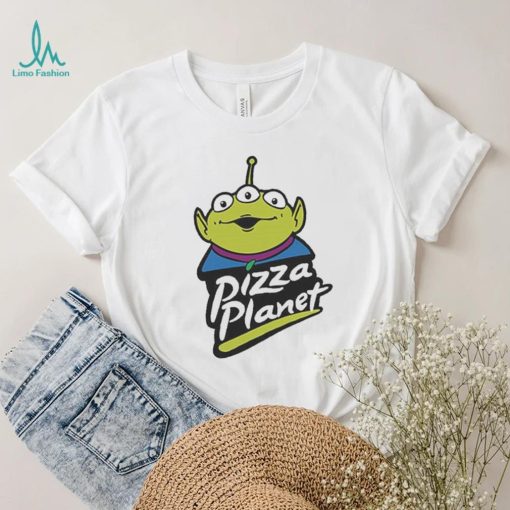 Toy story pizza planet aliens parody shirt