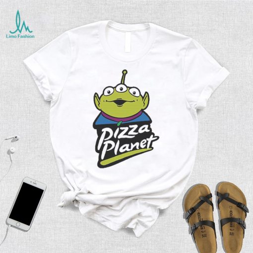 Toy story pizza planet aliens parody shirt