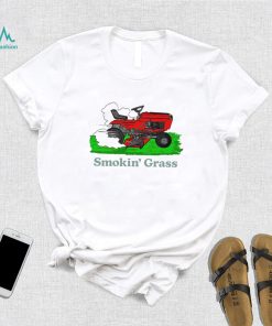 Tractors smokin’ grass art shirt