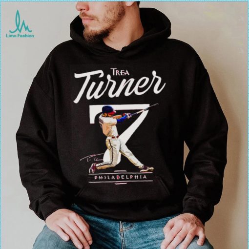 Trea Turner Swinging Philadelphia Phillies Signature shirt